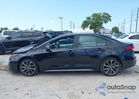 2020 Toyota Corolla Se from USA, damaged, VIN 5YFS4RCE8LP040944